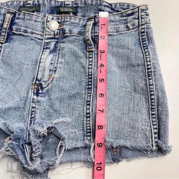 Imperfect Wild Fable Blue Jean Shorts High Waisted Distressed size 2 denim short - Picture 5 of 15